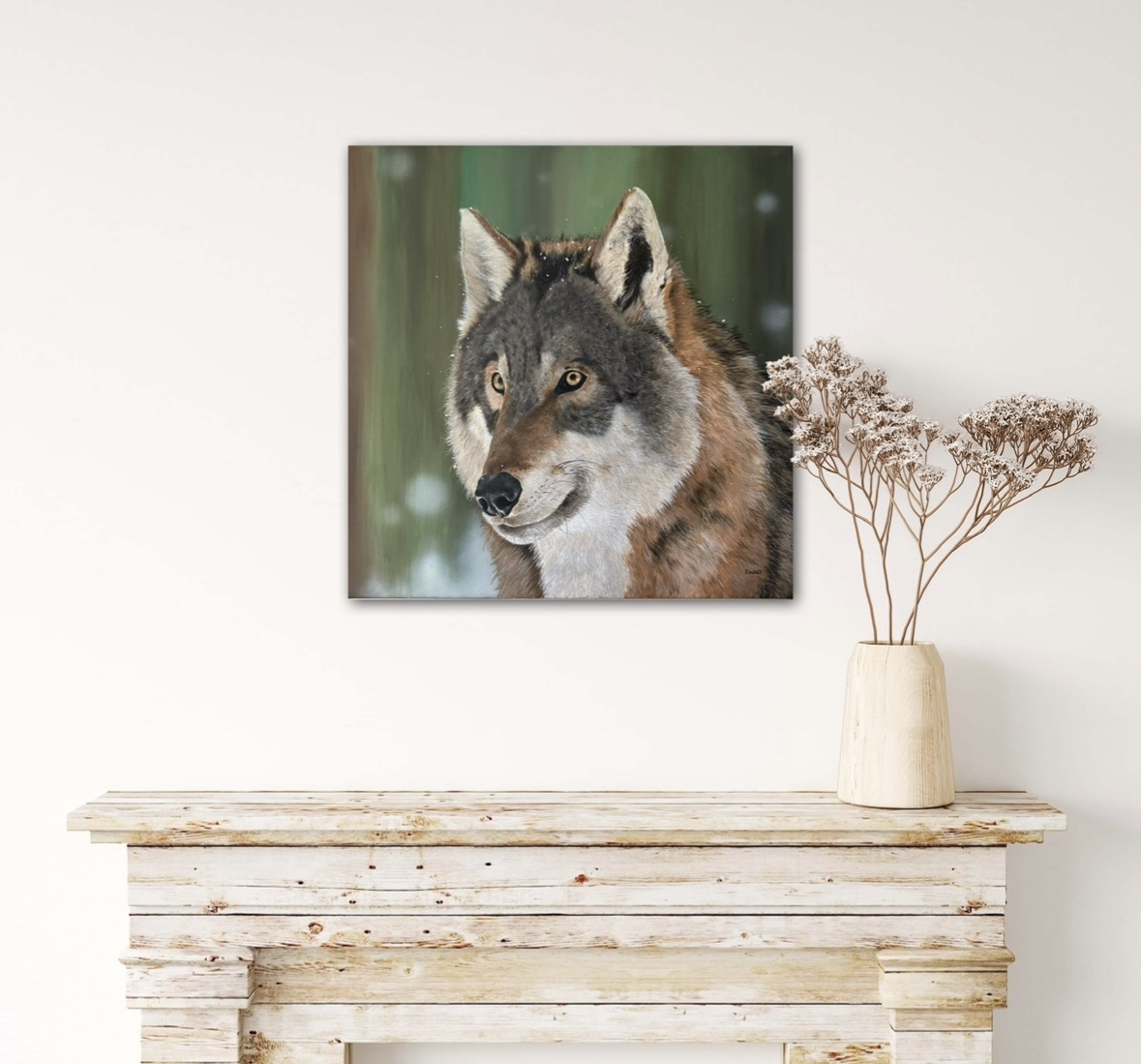 The Hunter Original Painting 
