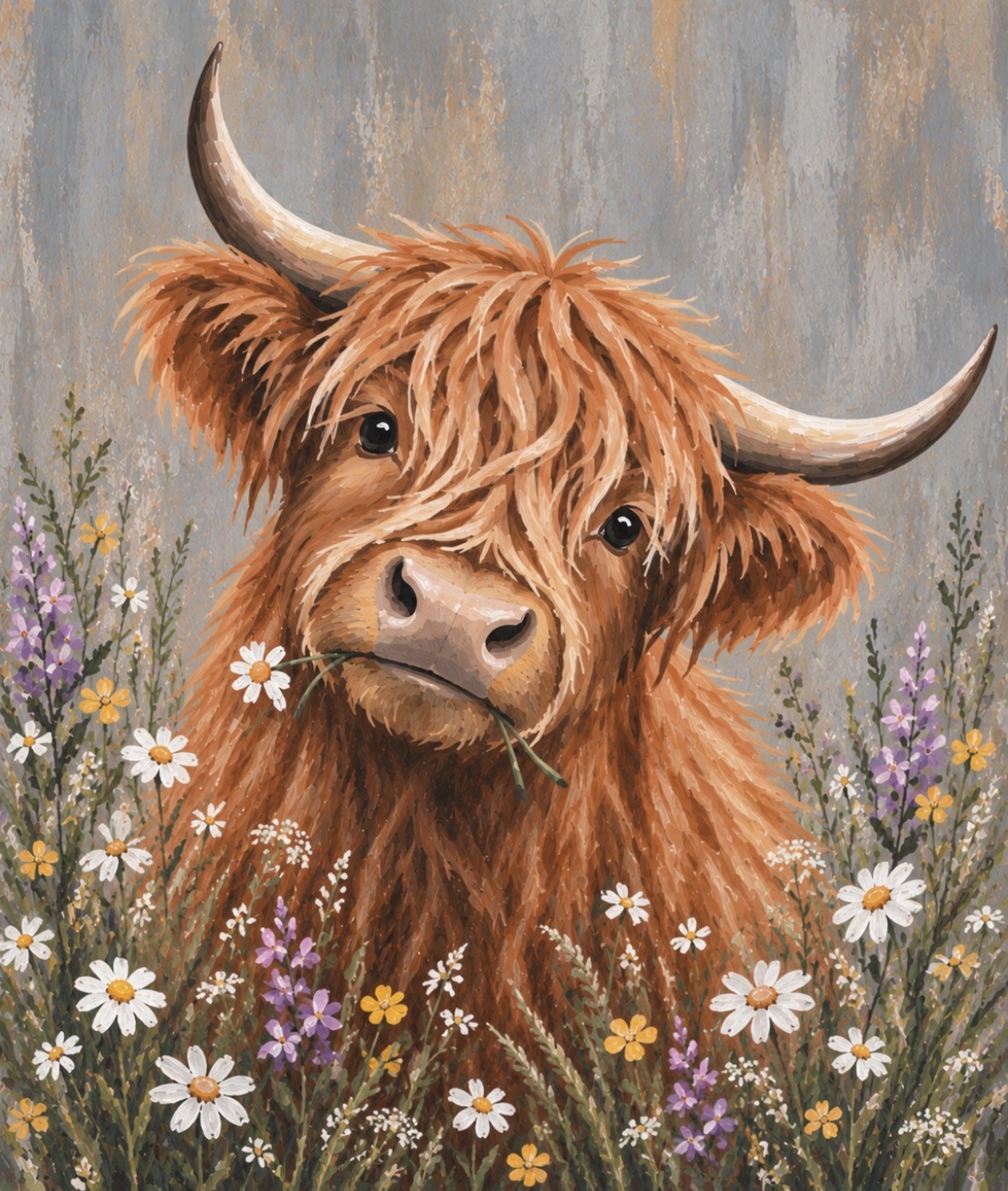 Paint a Highland Cow 🐮